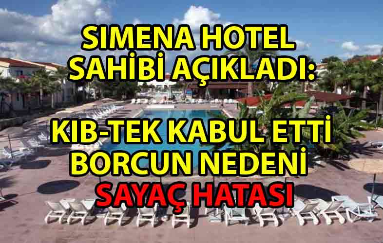 ozgur_gazete_kibris_Club_Simena_Hotel'den_borç_açıklaması