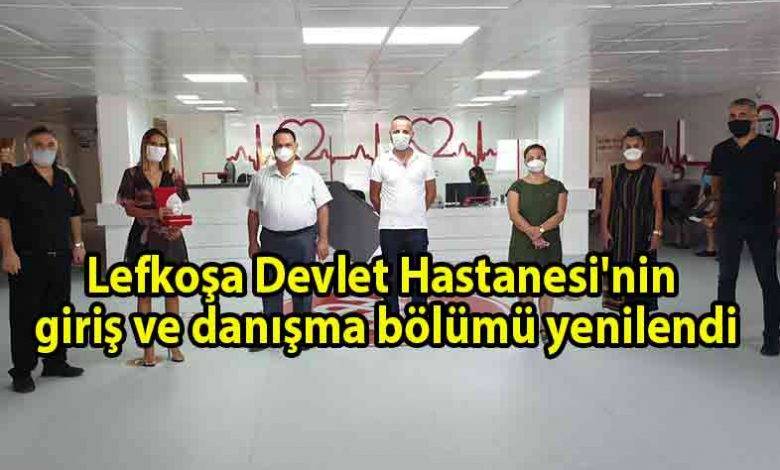 ozgur_gazete_kibris_Dr._Burhan_Nalbantoğlu_Devlet_Hastanesi'nin_giriş_ve_danışma_bölümü_yenilendi