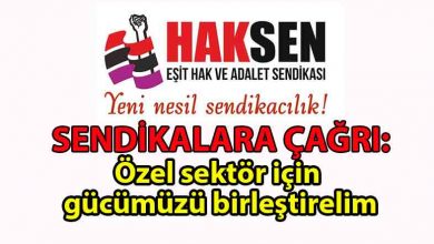 ozgur_gazete_kibris_HAKSEN_sendikalara_çağrı_yaptı