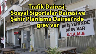 ozgur_gazete_kibris_KTAMS_3_dairede_grev_yapıyor