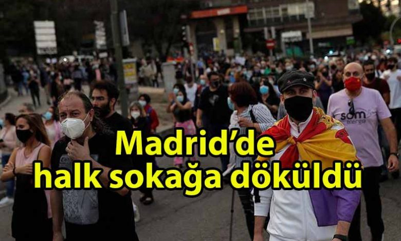 ozgur_gazete_kibris_Madrid’de_kısıtlamalar_protesto_edildi