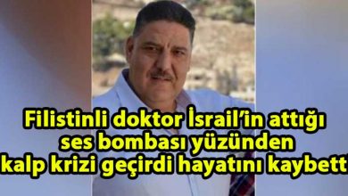 ozgur_gazete_kibris_İsrail_ses_bombasi_atti__Filistinli_doktor_hayatini_kaybetti