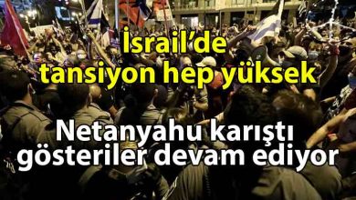 ozgur_gazete_kibris_İsrail'de_Netanyahu_karşıtı_gösteriler_tüm_hızıyla_sürüyor