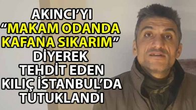 ozgur_gazete_kibris_Akinci_yi_tehdit_eden_kisi_İstanbul_da_tutuklandi