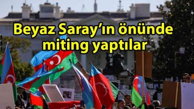 ozgur_gazete_kibris_Beyaz_Saray_önünde_Azerbaycan'a_destek_mitingi_düzenlendi