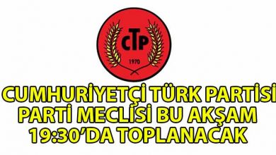 ozgur_gazete_kibris_CTP_Parti_Meclisi_bu_aksam_saat_19_30_da_toplanacak