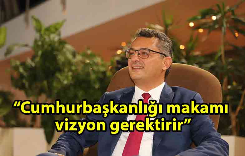 ozgur_gazete_kibris_Erhürman_Cumhurbaşkanlığı_makamı_bütünleştirici_olmalı