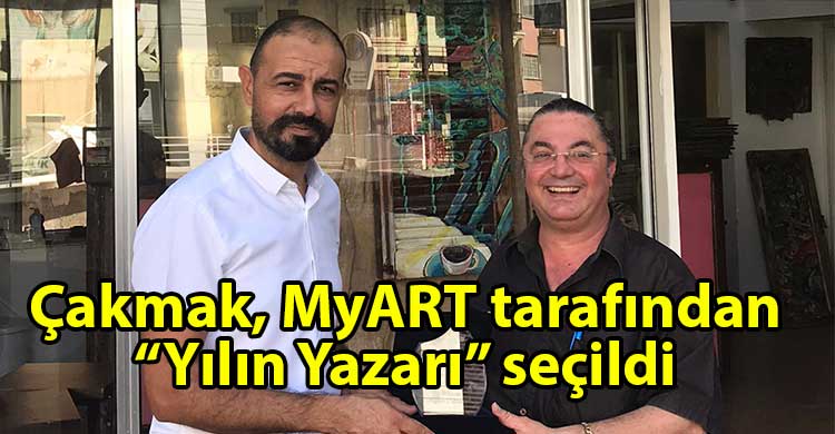 ozgur_gazete_kibris_Hasan_Cakmak_MyART_tarafindan_Yilin_Yazari_secildi
