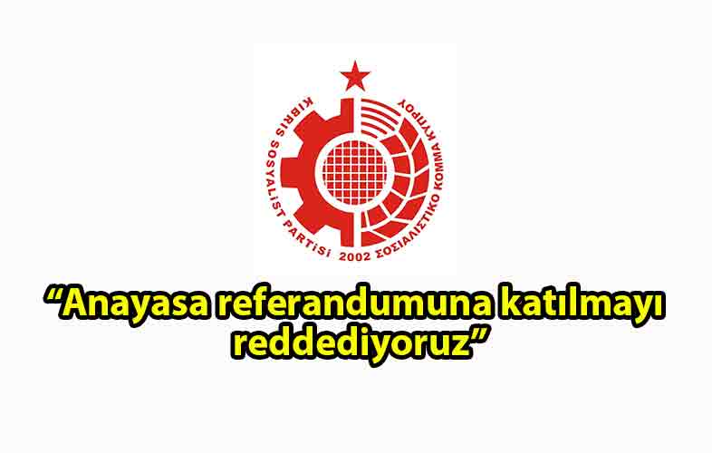 ozgur_gazete_kibris_KSP_Anayasa_referandumuna_katılmayı_reddettiklerini_açıkladı
