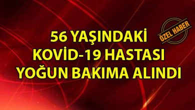 ozgur_gazete_kibris_Kovid_19_hastasi_yogun_bakima_alindi