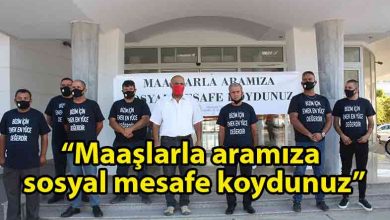 ozgur_gazete_kibris_Mağusa_Türk_Genel_İş_Sendikası_Gazimağusa_Belediyesi’nde_eylem_yaptı
