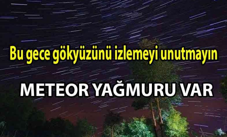 ozgur_gazete_kibris_Orionid_meteor_yağmuru_için_geri_sayım