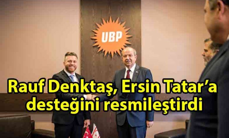 ozgur_gazete_kibris_Rauf_Denktaş’tan_Ersin_Tatar’a_destek_ziyareti