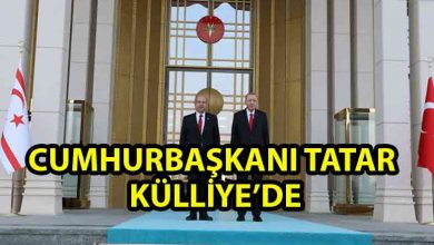 ozgur_gazete_kibris_Türkiye_Cumhurbaşkanı_Erdoğan_ile_Cumhurbaşkanı_Tatar_görüşmesi_başladı