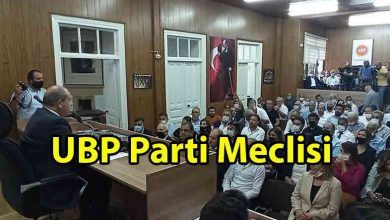 ozgur_gazete_kibris_UBP_Parti_Meclisi