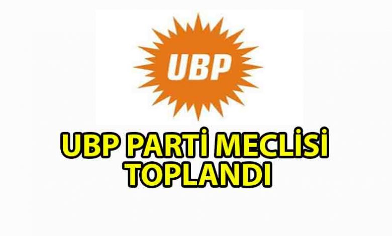 ozgur_gazete_kibris_Ulusal_Birlik_Partisi_(UBP)_Parti_Meclisi_toplandı