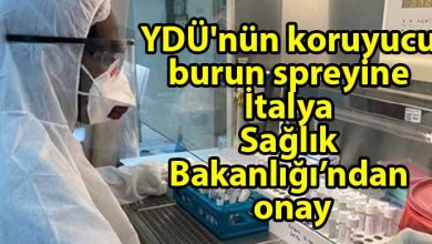 ozgur_gazete_kibris_YDU_un_koruyucu_burun_spreyinin_klinik_denemeleri_KKTC_de_yapilacak