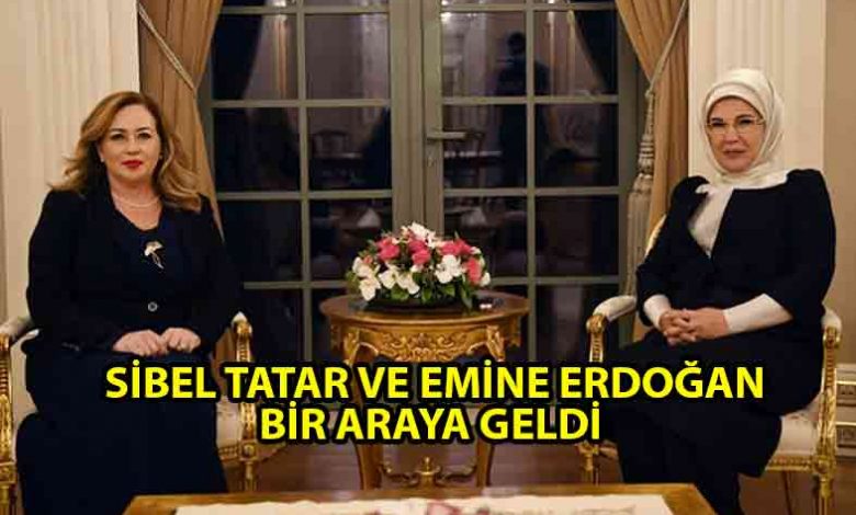 ozgur_gazete_kibris_emine_erdogan_sibel_tatar_bir_araya_geldi