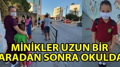 ozgur_gazete_kibris_İlkokul_1_ve_2_siniflar_ile_okul_oncesi_okullar_bugun_egitime_basladi