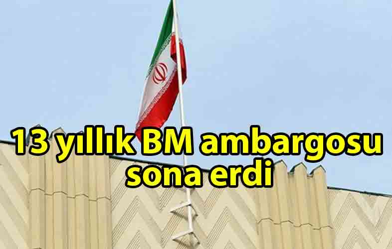 ozgur_gazete_kibris_İran_silah_ambargosunun_kaldırıldığını_duyurdu