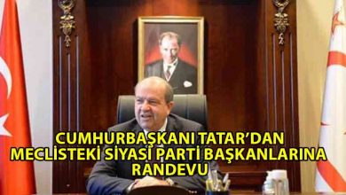ozgur_gazete_kibris_-Cumhurbaşkanı_Tatar,_meclisteki_siyasi_parti_başkanlarını_görüşmeye_çağırdı