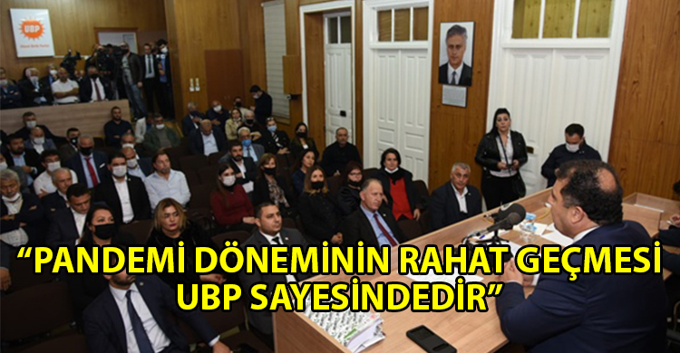 ozgur_gazete_kibris_ Ulusal_Birlik_Partisi_Parti_Meclisi_toplandi