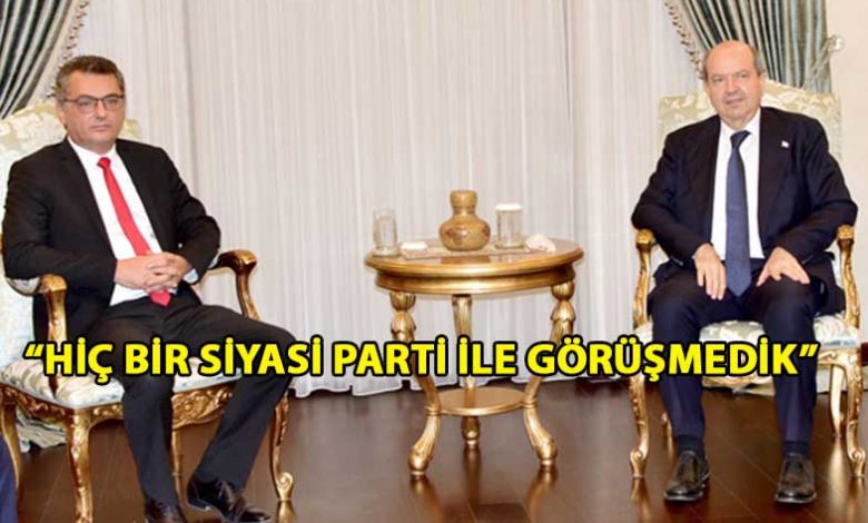 ozgur_gazete_kibris_Cumhurbaşkanı_Tatar_CTP_Genel_Başkanı_Tufan_Erhürman’ı_kabul_etti