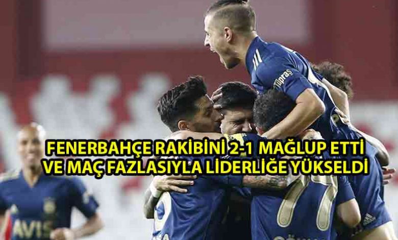 ozgur_gazete_kibris_Fenerbahçe_rakibini_2_1_mağlup_etti