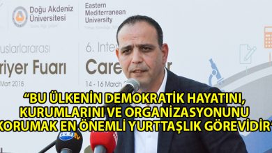 ozgur_gazete_kibris_Harmancı_Anayasayı_ezerek_gerekçesi_bile_olmayan_eylem_yasağı_uygulamaya_çalışıyorlar