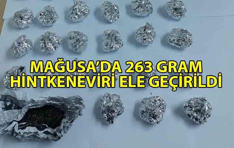 ozgur_gazete_kibris_Mağusa’da_uyuşturucu_operasyonunda_263_gram_hintkeneviri_bulundu