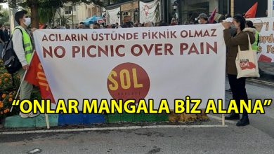 ozgur_gazete_kibris_Onlar_Mangala Biz_Alana_eylemi_başladı