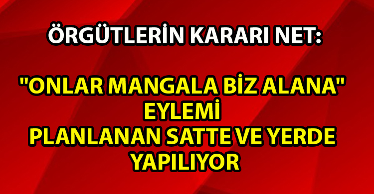 ozgur_gazete_kibris_Onlar_Mangala_Biz_Alana_eylemi_yapılıyor