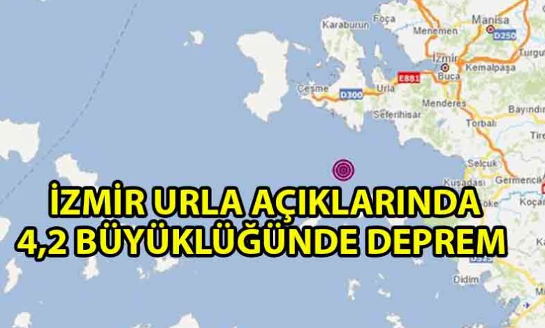 ozgur_gazete_kibris_İzmir_Urla_açıklarında_4,2_büyüklüğünde_deprem