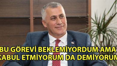 ozgur_gazete_kibris_Amcaoglu_Sevdigim_gorevden_ayriliyorum_buruklugum_var