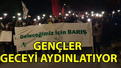 ozgur_gazete_kibris_Gencler_BARİS_diyerek_yuruyor