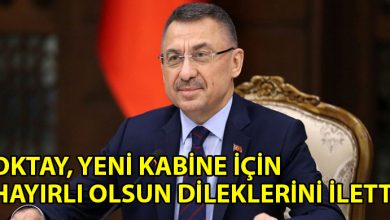 ozgur_gazete_kibris_Oktay_dan_yeni_hukumet_icin_tebrik_mesaji