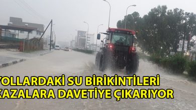 ozgur_gazete_kibris_Yollardaki_su_birikintilerine_dikkat