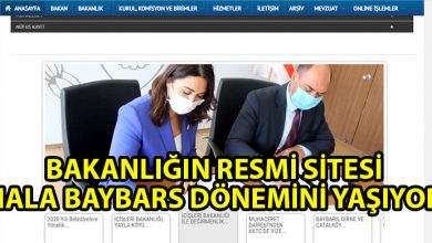 ozgur_gazete_kibris_İcisleri_Bakanligi_sitesi_15_Temmuz_dan_bu_yana_guncellenmiyor