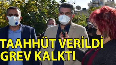 ozgur_gazete_kıbrıs_Kamu_İs_in_TUK_onunde_uyguladigi_grev_kaldirildi
