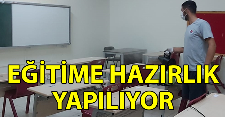 ozgur_gazete_kibris_Girne_Belediyesi_bolgedeki_tum_devlet_okullarini_dezenfekte_etti