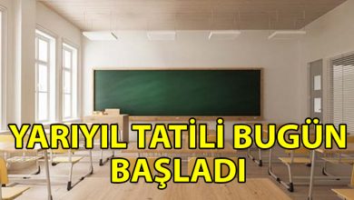 ozgur_gazete_kibris_İlk_ve_orta_dereceli_okullarda_yariyil_tatili_bugun_basladi
