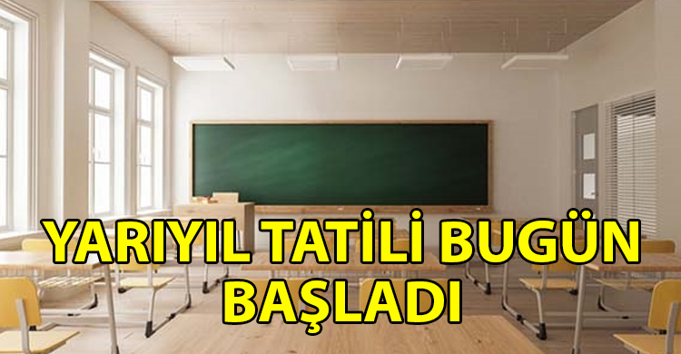 ozgur_gazete_kibris_İlk_ve_orta_dereceli_okullarda_yariyil_tatili_bugun_basladi