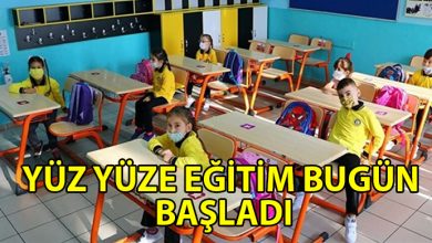 ozgur_gazete_kibris_Okullarda_seyreltilmis_yuz_yuze_egitim_bugun_basladi