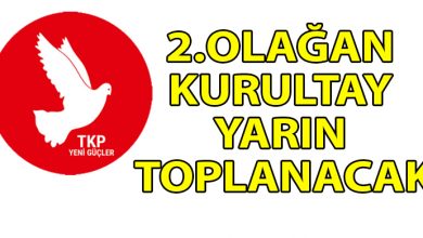 ozgur_gazete_kibris_TKP_Yeni_Gucler_2_Olagan_Kurultayini_gerceklestirecek