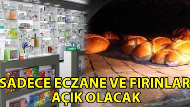 ozgur_gazete_kibris_Eczane_ve_firin_disindaki_isletmeler_Pazar_gunu_kapali_olacak