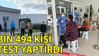 ozgur_gazete_kibris_Girne_de_hafta_sonu_devam_eden_PCR_testlerine_yogun_ilgi_vardi