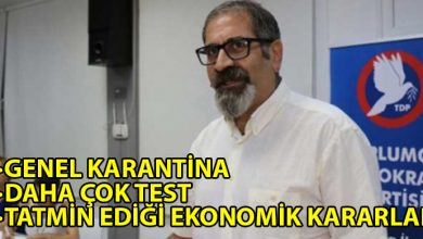 ozgur_gazete_kibris_Hizal_Ulkede_salgin_azalma_egiliminde_degil