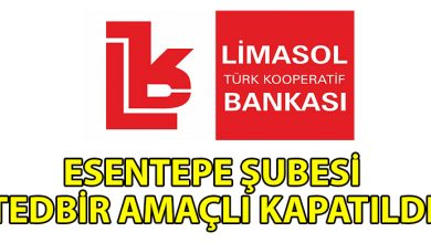 ozgur_gazete_kibris_Limasol_Bankasi_Esentepe_Subesi_nde_1_calisan_pozitif