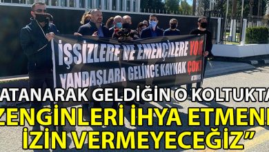 ozgur_gazete_kibris_Bengihan_Oyle_yagma_yok_O_koltukta_rahat_oturacagini_zannetme