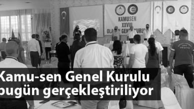 ozgur_gazete_kibris_Kamu-sen_genel_kurul